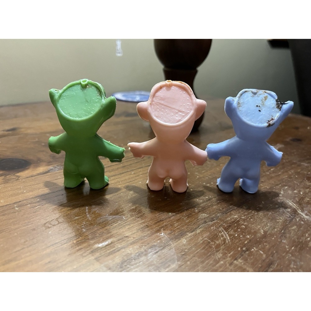 1966 - Vintage Trolls-Green-Blue-Pink - Picture 5 of 5